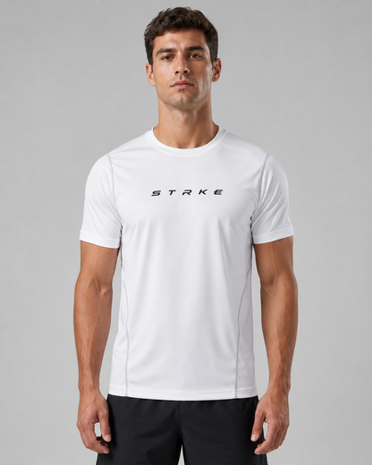 STRKE Athletic Tee -Black Logo