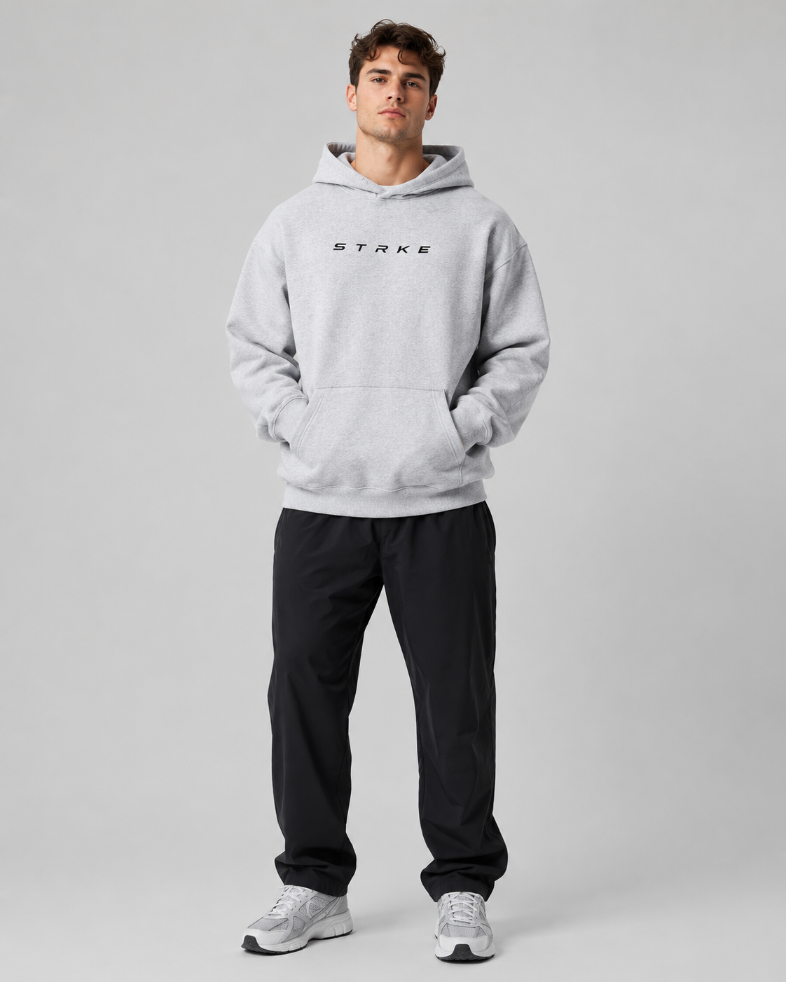 STRKE Athletic Hoodie - Black Logo