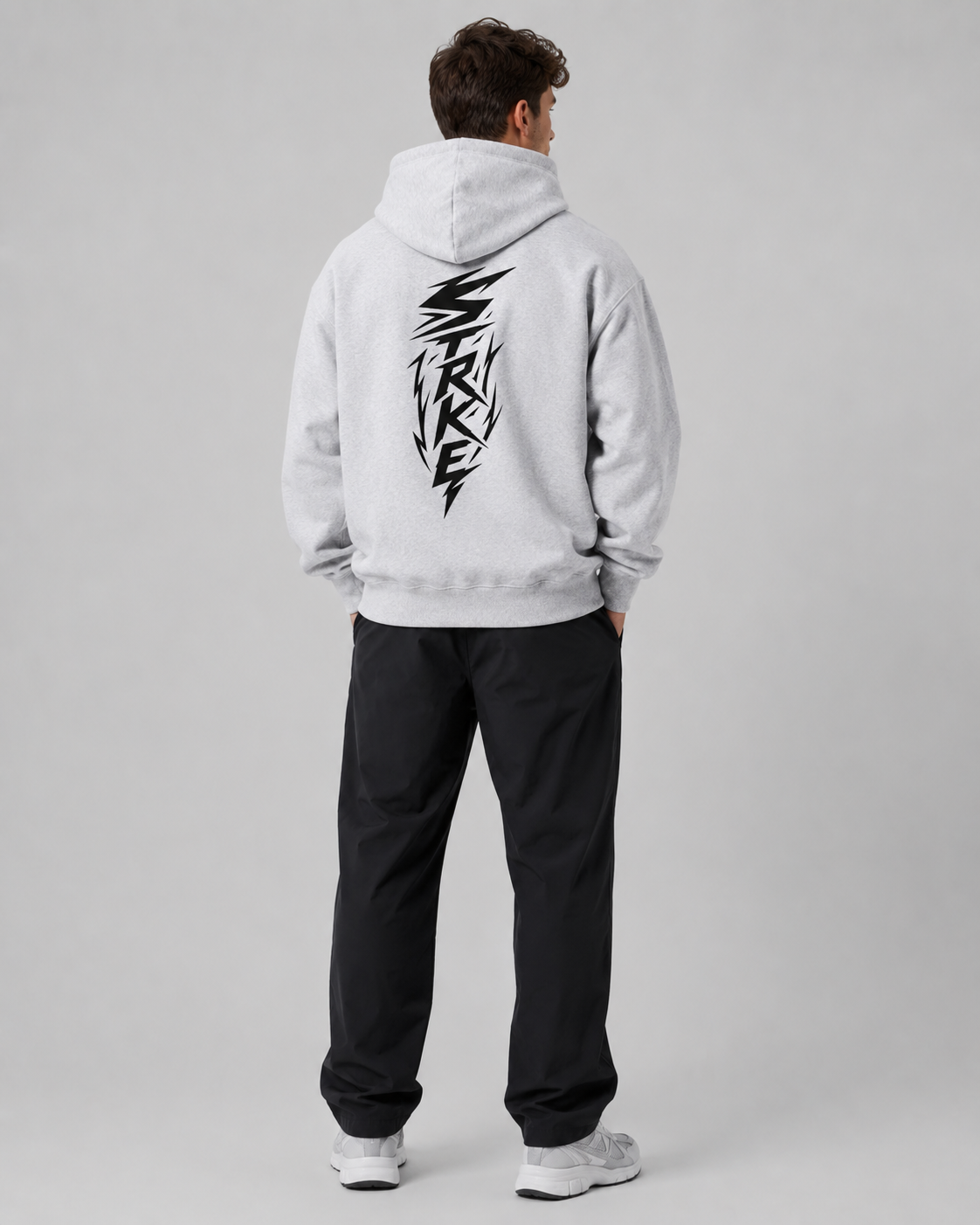 STRKE Athletic Hoodie - Black Logo