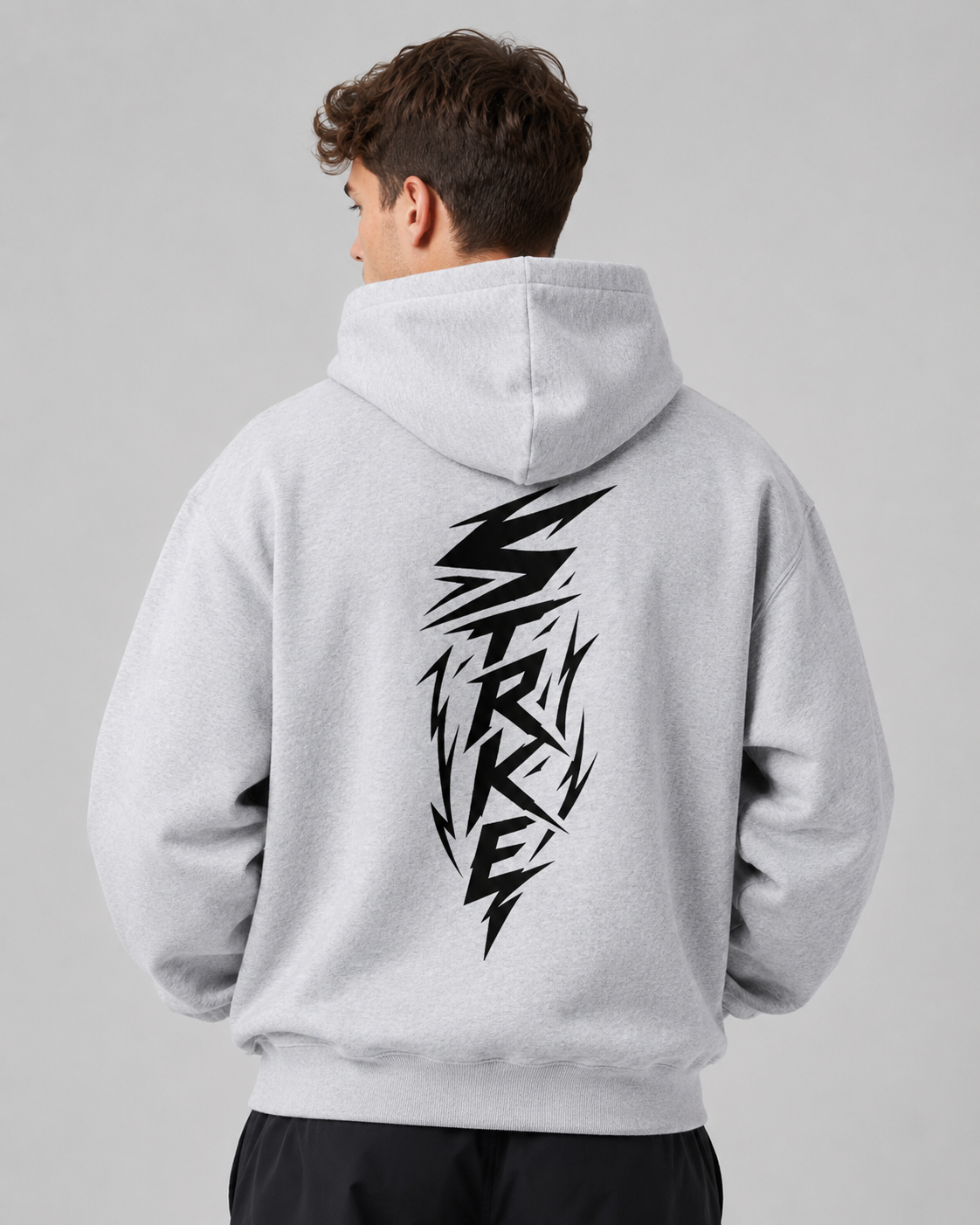 STRKE Athletic Hoodie - Black Logo