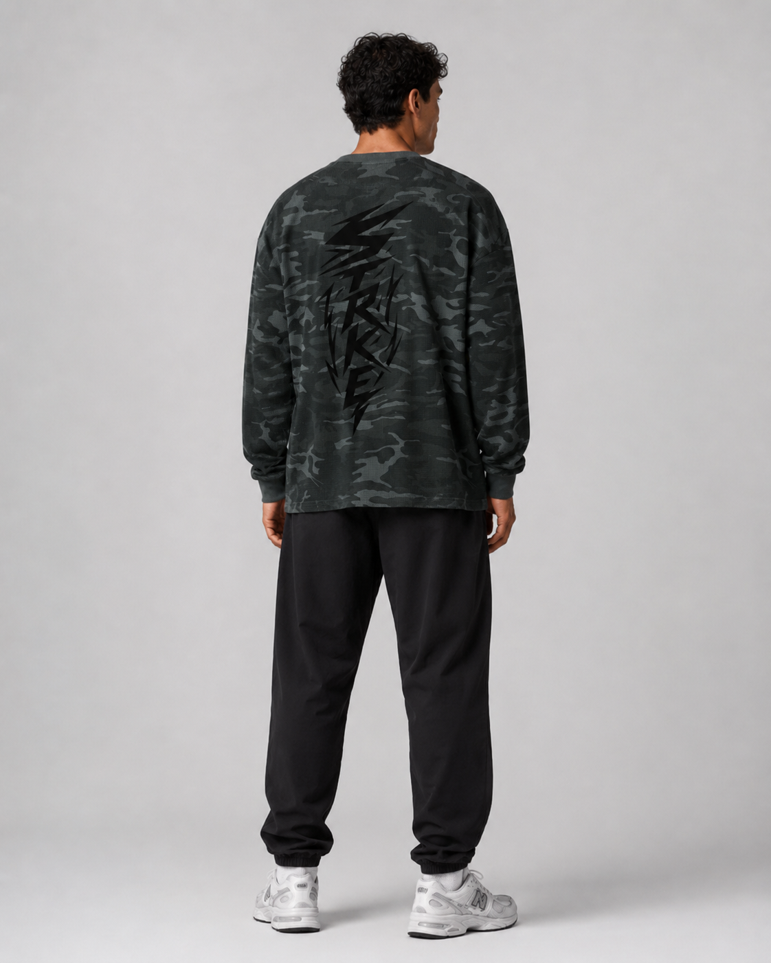 STRKE Unisex Waffle Knit Long Sleeve