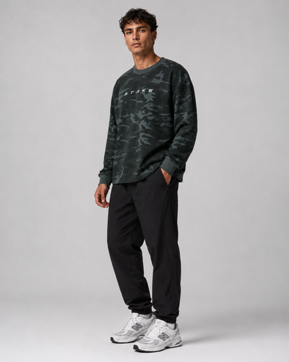 STRKE Unisex Waffle Knit Long Sleeve