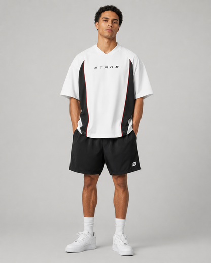 STRKE Oversized Essential White Tee