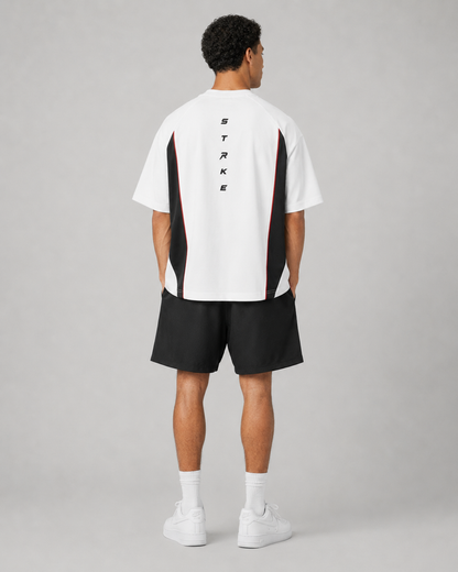 STRKE Oversized Essential White Tee