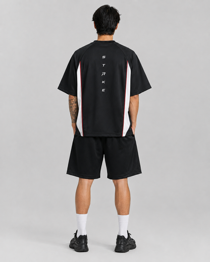 STRKE Oversized Essential Black Tee