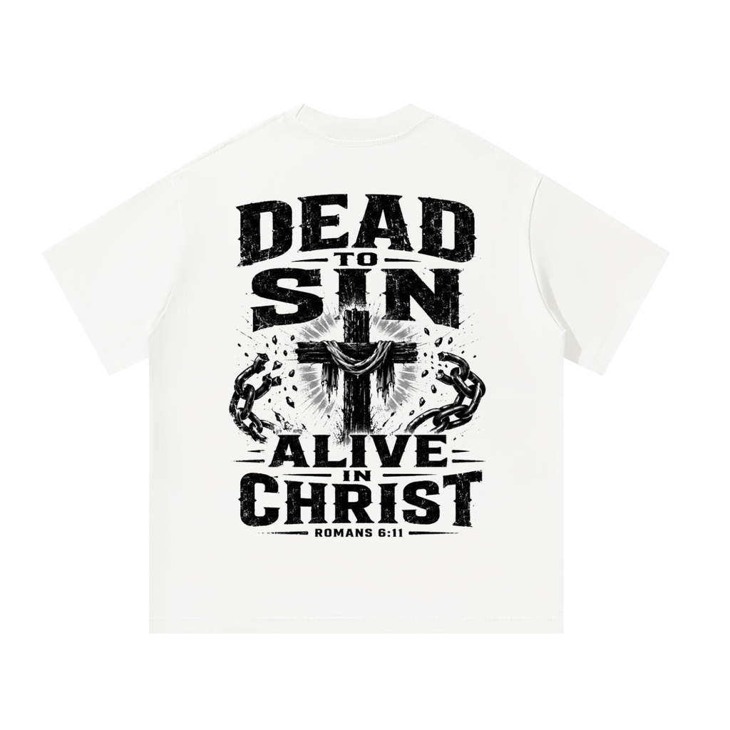 DEAD TO SIN Oversized Tee