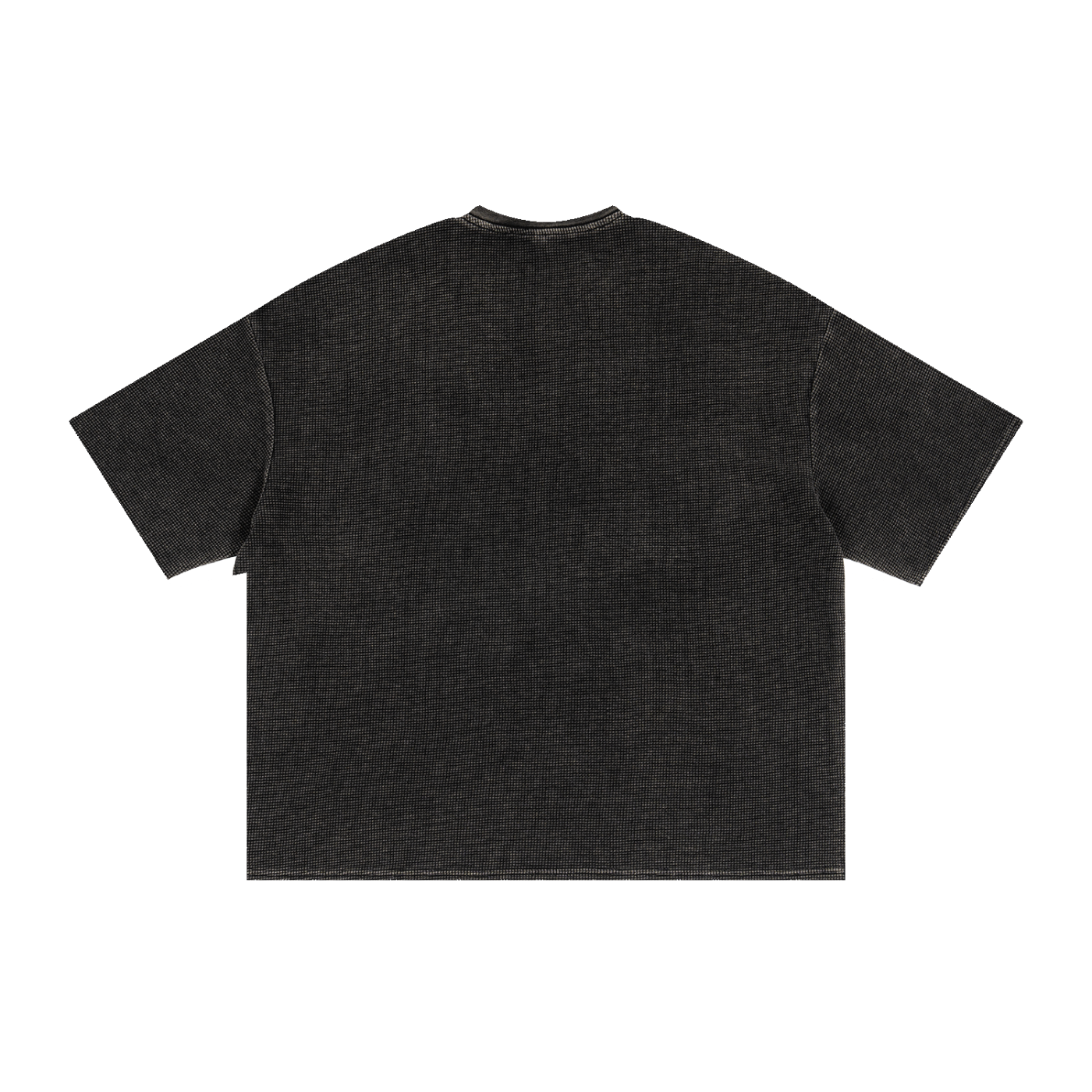 Waffle Knit Oversized Tee