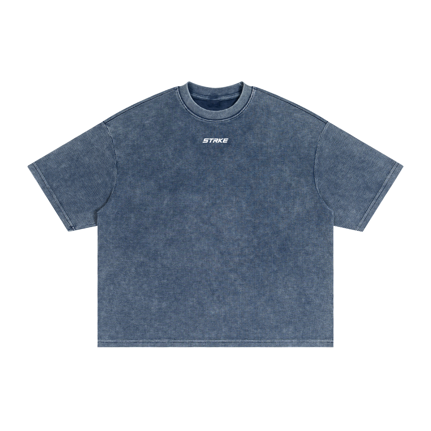 Waffle Knit Oversized Tee
