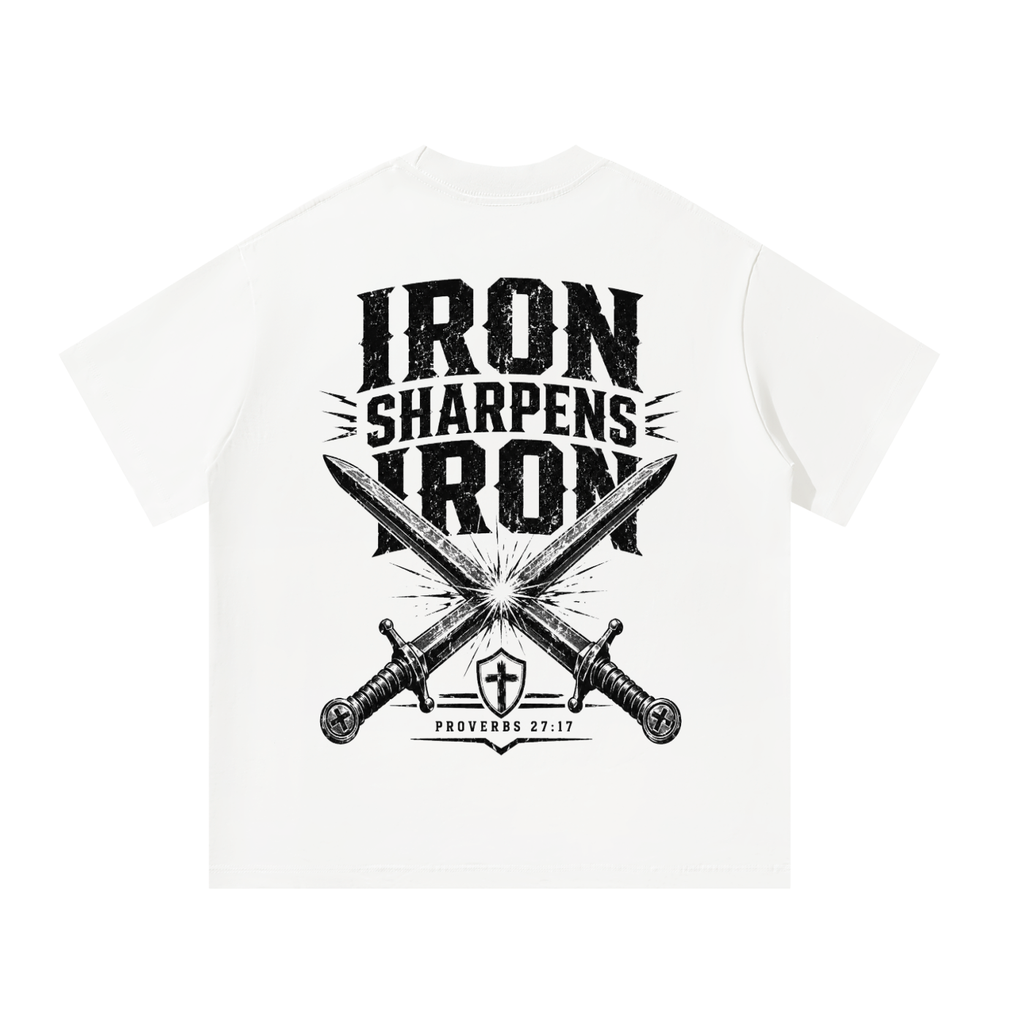 IRON SHARPENS IRON Oversized Tee