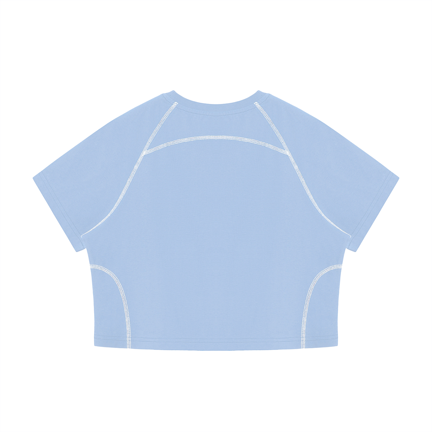 Minimalistic Womens Cropped Atheltic Top (Dark)