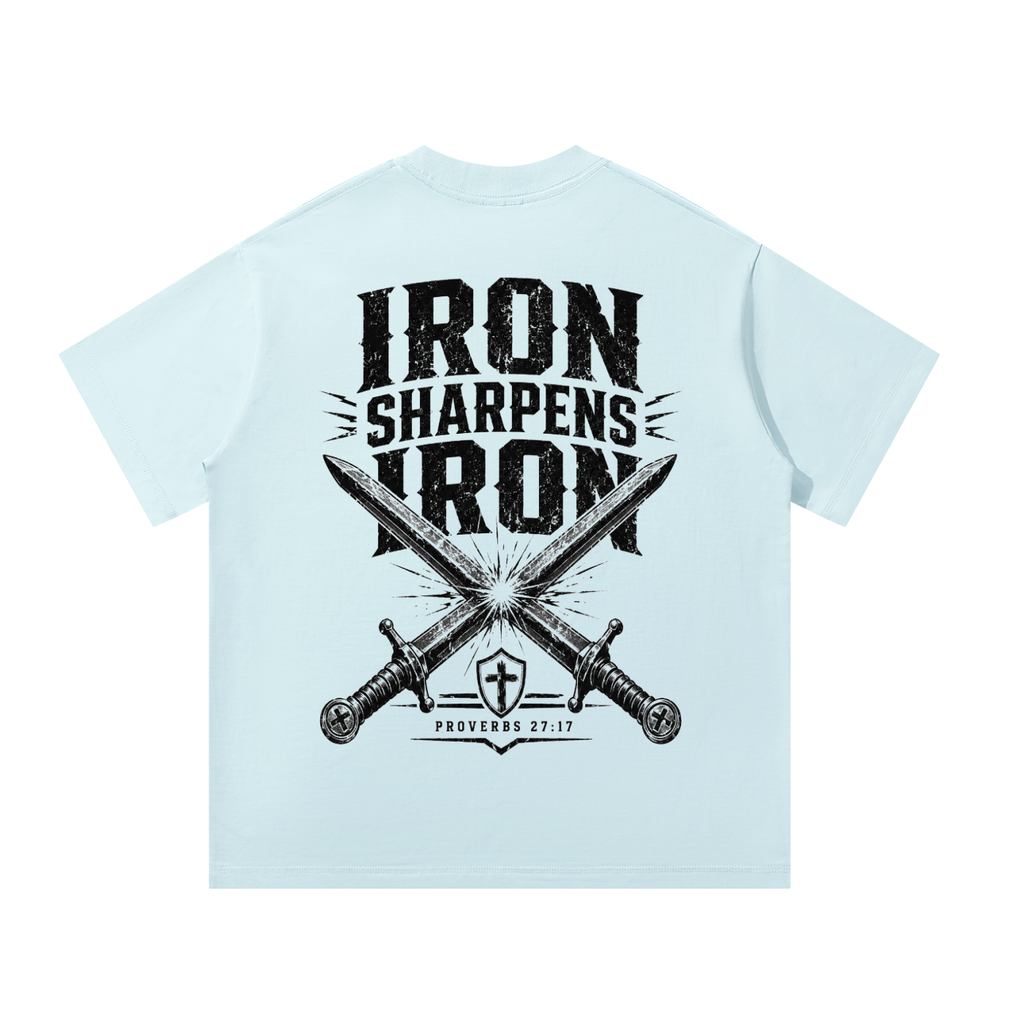 IRON SHARPENS IRON Oversized Tee