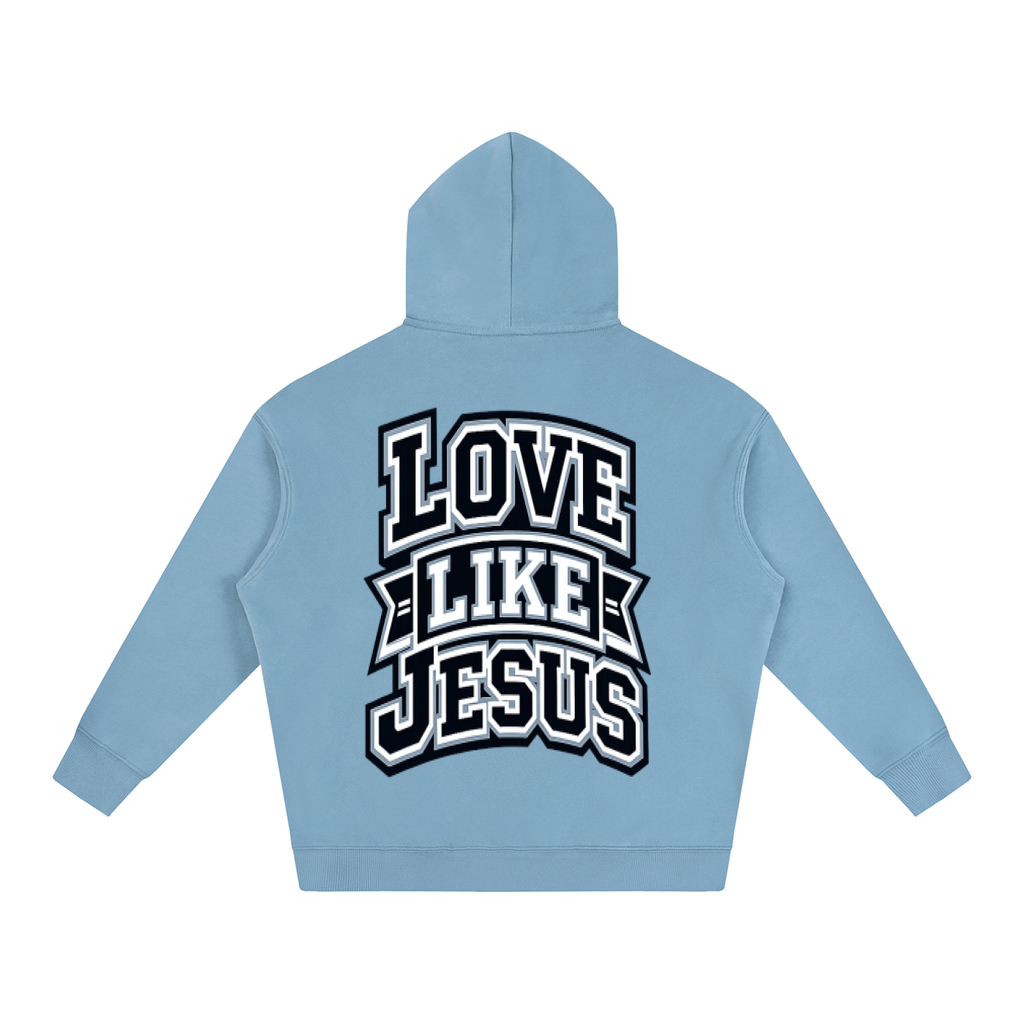 Love Like Jesus Retro Hoodie