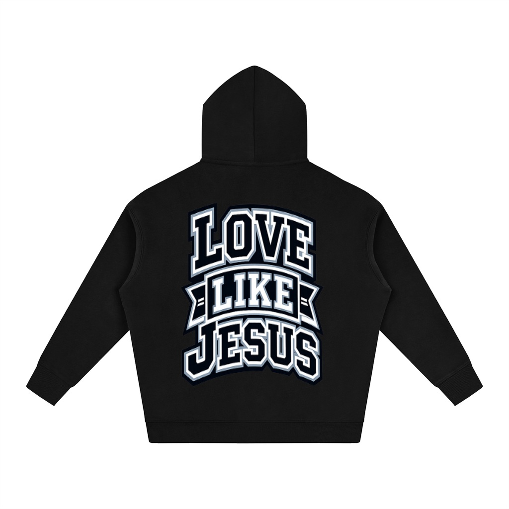 Love Like Jesus Retro Hoodie