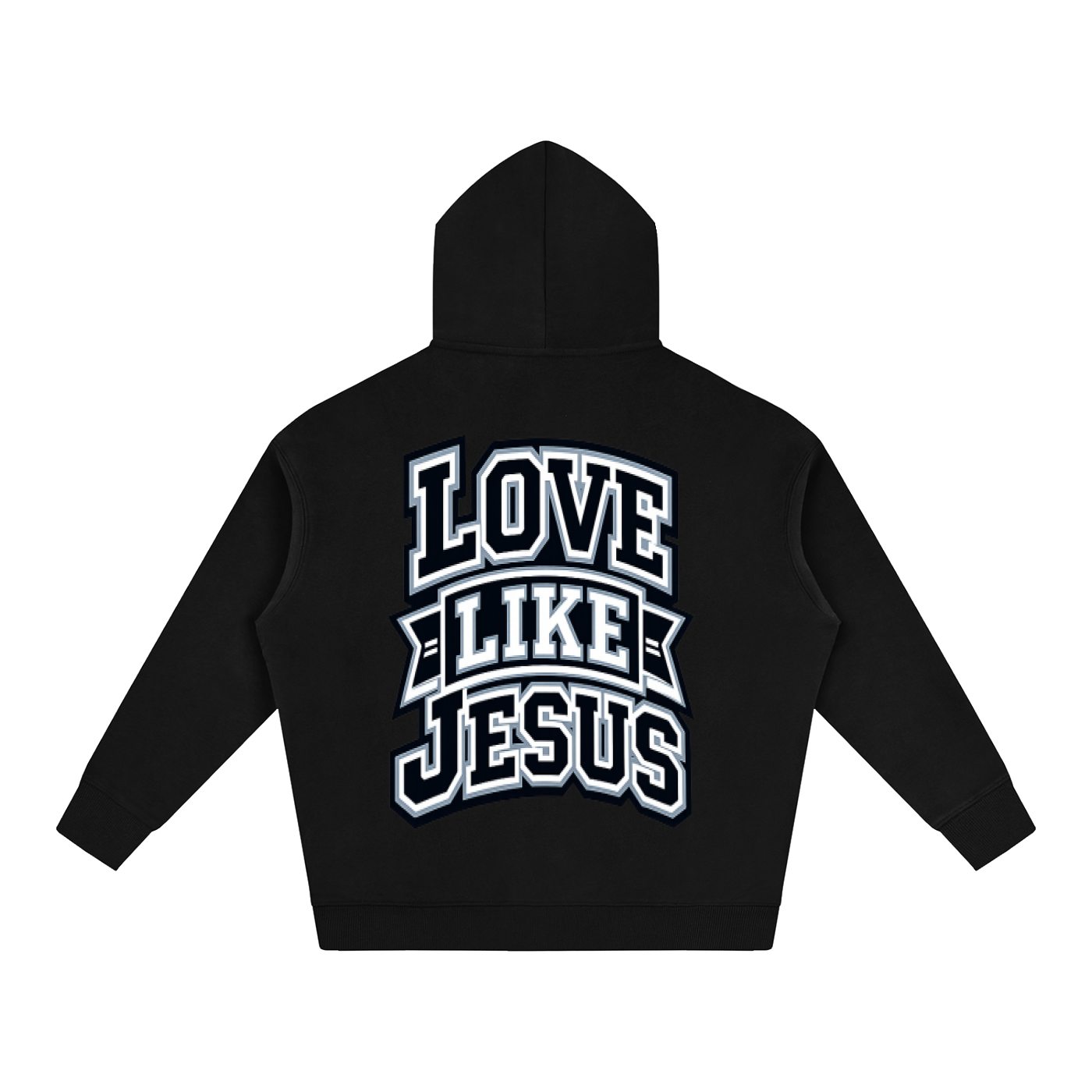 Love Like Jesus Retro Hoodie
